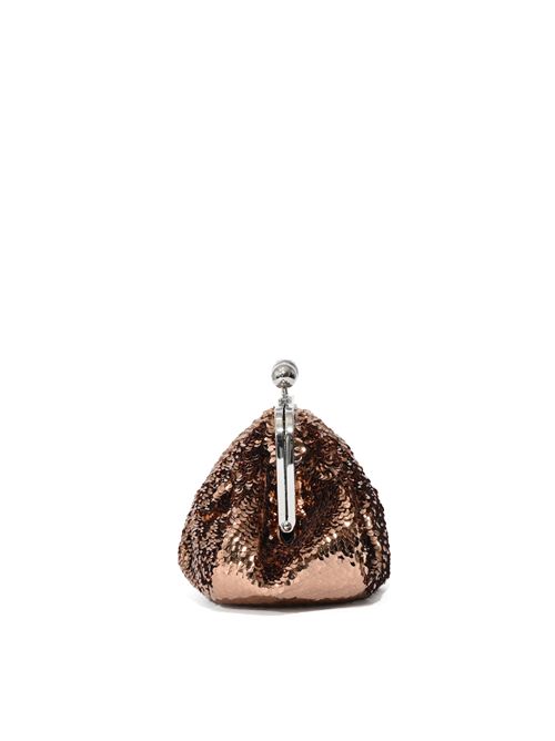 Borsa Pasticcino Bag WKATARGA Small in raso con paillettes Rosa WEEKEND MAX MARA | 2615511094600002